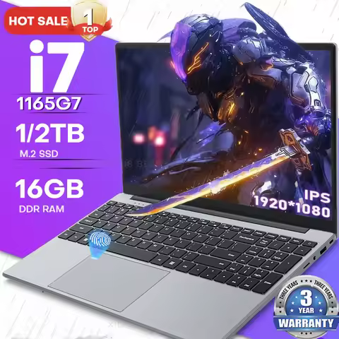 2026 Laptop Computer Intel Core i7 1165G7 Windows 11 Pro Notebook PC 16GB RAM 512GB 1TB 2TB SSD 1080