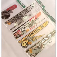 Sticker sticker C70 C50 Supercup Honda Gank New Japanese Chinese logo emblem body olong