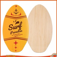 [PrettyiaSG] Skimboard Surf Board Wooden Skim Board Beach Sand Board for Teens Children