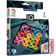 Smart Games Original 307 IQ Gears Pocket Board Game Educational Toys for Children and Adults Travel 