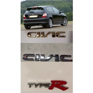 Honda Civic EP3 Emblem Logo Decorative