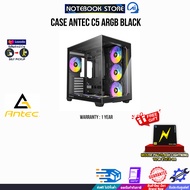 [ผ่อน 0% 3 ด.] CASE ANTEC C5 ARGB BLACK/ประกัน 1 Year