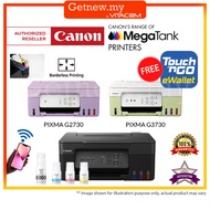 Canon Pixma MegaTank G3730 G2730 Print Scan Copy | Wifi Wireless Printing | Color | Borderless | Ref