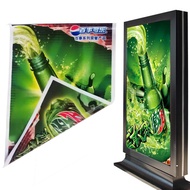Print Duratrans backlite film without lamination