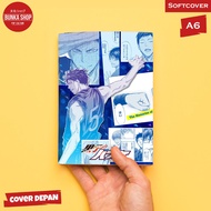 Pocketnote Anime Kuroko no Basuke Aomine Daiki Softcover A6 Cheap Notebook