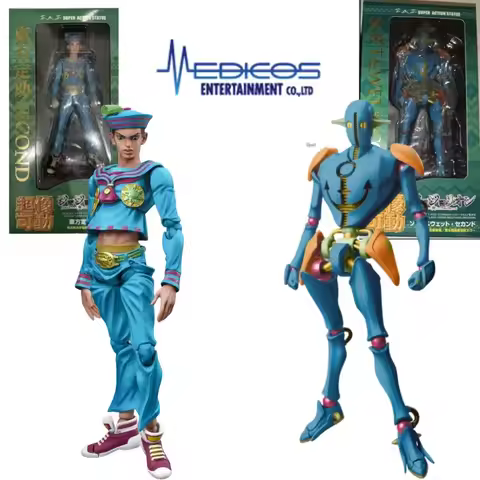 MEDICOS-E SAS JOJO Josuke Higashikata Second Color Action Figures JOJO Soft & We JOJO's Bizarre Adve