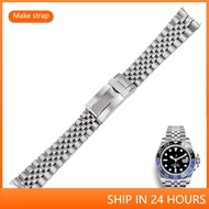 For Rolex GMT Master II Stainless Steel Replacement Wrist Watch Band watchband Strap Bracelet Jubile