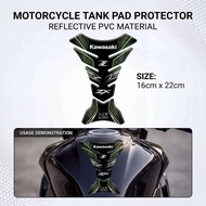 Kawasaki | FOR KAWASAKI Motorcycle PVC Tank Pad Tank Cap Protector Racing Sticker Universal