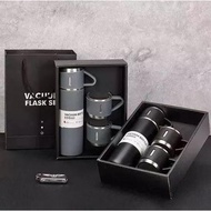 【Brew Haus】Set Vakum Termos 3 dalam 1 Termos Hadiah Vacuum Flask 3 in 1 SET Creative Vacuum Cup Set 