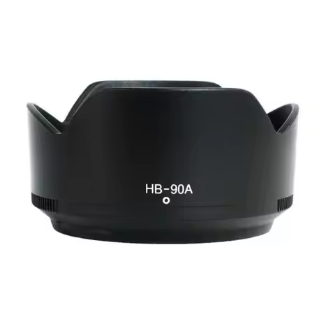 HB-90A for Nikon Z DX 50-250mm f/4.5-6.3 VR 62mm HB90A Plastic Bayonet Shade Flower Lens Hood