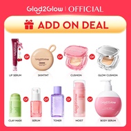 [ For Add On Deal ]Glad2Glow Lip Serum/Skin Tint/Cushion/Powder Foundation/Body Serum/Serum/Toner/Mo