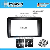 Universal Convert 10" & 9" To 7" Android Double Din Player Casing 10 Inch & 9 Inch To 7 Inch