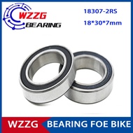 WZZG 10pcs/lot Bearing 18307-LBLU 18307 2RS 6903/18-2RS 18307RS Thin Wall Bearing Shielding Ball Bea