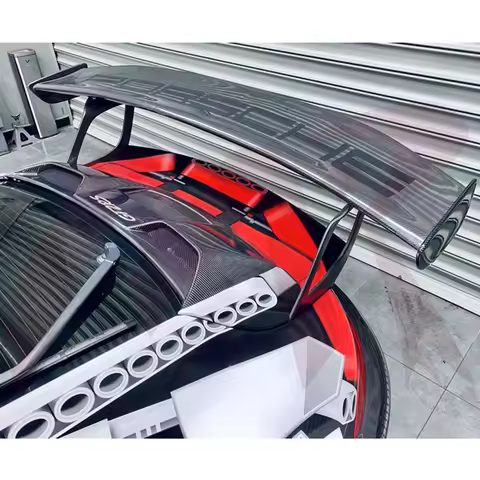 991 GT2 RS Carbon Fiber Rear Wing for Porsche 911 991.1 911,2 GT3 Prepreg Carbon Fiber Tail Spoiler 