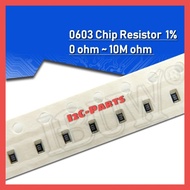 0603 3K6 Ohm Resistor SMD SMT 1608 1% 5% 3600 ohm 3K6ohm