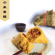 台湾有机小米斋粽子素食咸肉粽现货冷冻冷藏健康早餐住家糕点手工纯天然Taiwan Organic Millet Dumpling Homemade Healthy Vegetarian Ready St