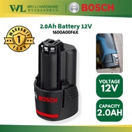 BOSCH Battery 12V 2.0Ah 1600A00F6X/BOSCH Battery 12V/Drill Battery/Beteri 12V