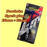 HITMAX 16mm 21mm spark plug socket wrench tools, pembuka spark plug