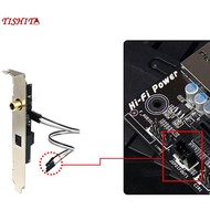 [tishita] Optical Fiber Digital Sound 4Bit 192KHz SPDIF Daughter Card 120dB Range DAC DTS dcoders fo