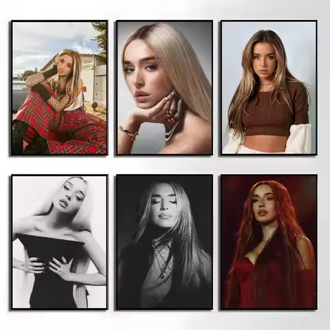 1pc Music Singer L-lola Indigo Poster Sticker Print Waterproof Wall Art For Living Room Bedroom Home