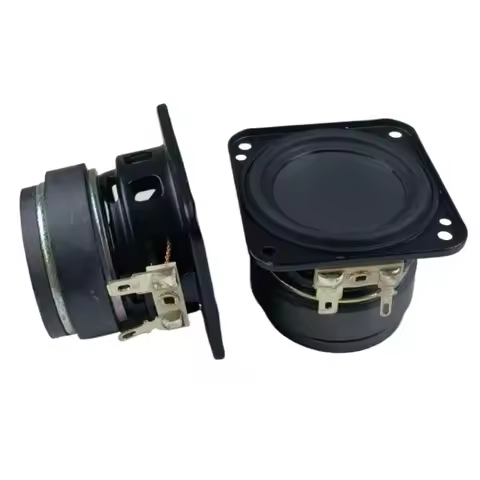 SOTAMIA 2Pcs 2 Inch Full Range Bass Speaker 4 Ohm 10W HIFI Loudspeaker Home Theater Long-stroke Spea