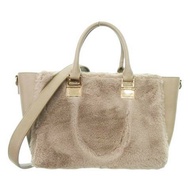Untitled ANTA Tote Bag beige leather Direct from Japan Secondhand