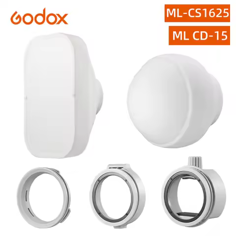 Godox M-CD15 M-CS1625 Diffuser Dome Softbox Tent With 3 Adapters For Photography Lighting Led Light 