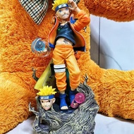 รูปโมเดล Naruto Shippuden ของเล่นประดับโต๊ะสำหรับแฟนๆ ของ Uchiha Sasuke และ Naruto Uzumaki ของเล่นสุ