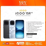 iQOO 15R 5G (12GB+12GB EXTENDED RAM+512GB ROM)  Snapdragon 8 Gen 5 | 7600mAh Battery & 100W FlashCha