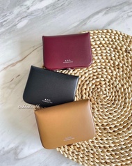 A.P.C. Josh wallet 小盒子銀包 有卡位可裝散紙散銀 黑色/焦糖啡 現貨！