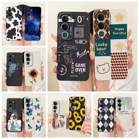For Vivo Y31 5G Case V2521 Stylish Art Painted Cover Shockproof Soft TPU Phone Case For Vivo Y21d Y 