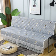 Sofa Cover Folding Sofa Bed Non-slip Four-season Universal Single Three-person Two-use Armless Cushion Back Cover