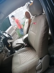 หุ้มเบาะรถยนต์แบบสวมทับ  ลาย VIP 5D TOYOTA VIGO ( LINE 2 )(SO)