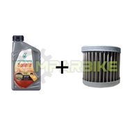Benelli RFS150 R18 Washable Oil Filter + Petronas Sprinta F700