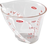 ถ้วยตวง มองปริมาณได้จากมุมบน ขนาด 60 มล. | OXO GG Angled Measuring Cup  60 ml.. ทนความร้อนได้มากถึง 