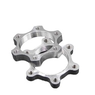 Bicycle disc flange brake disc 6-hole thread modification rotary adapter disc base 44/48MM