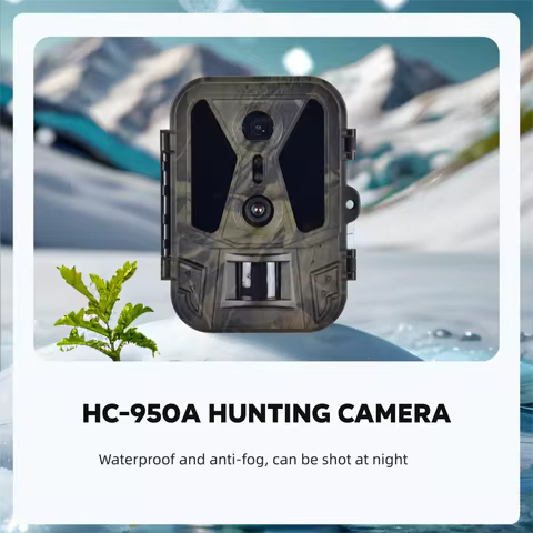 4K 50MP Dual-lens Outdoor Infrared Night Vision Protection Camera HC-950A Outdoor Camera Supports Up