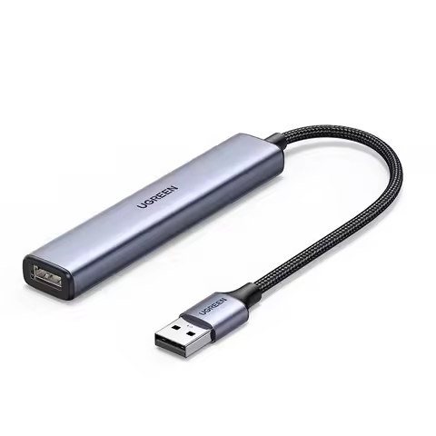 UGREEN USB Hub with 4 USB2.0 Port, 1 Type C Charging Port Multi-function Adapter