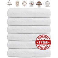 Organic Cotton -100% Cotton 70CM X 140CM (Bath Towel White) Hotel towel Grade tuala mandi dewasa hotel 200-700g 毛巾浴巾吸水