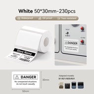 Niimbot | Niimbot Thermal Label Round/White/Color Adhesive Sticker Waterproof Paper Tag Price Tape P