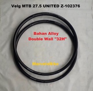 RIMS VELG SEPEDA MTB 27.5 UNITED Z-102376 32 HOLE ALLOY - Goes Store87
