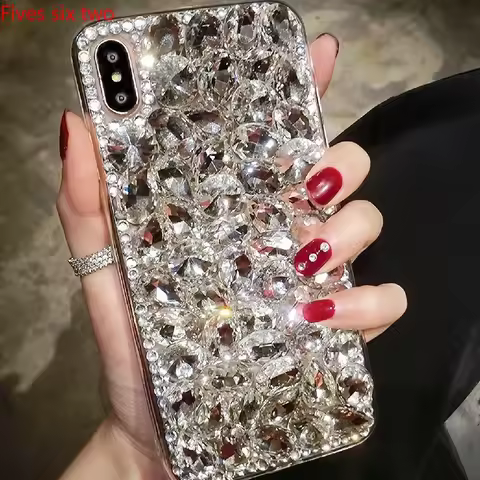 Fashion Full Bling Crystal Diamond Cases For Huawei Mate 20 Y9 Y7 Honor 400 Lite 200 90 50 20 X9C X8