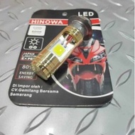 H6 front Led light 2 Side Motorcycle Led Bulb HINOWA AC DC H6