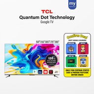 TCL 50 55 65 75 85 Inch QLED Quantum Dot 4K UHD HDR 120Hz Google TV 50C645 55C645 65C645 75C645 85C645