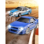 ALLOY BODY LDRC 1899 RTR 1/18 2.4G RWD RC Car Drift GTR R34 Gyro LED Light On-Road Full Proportional
