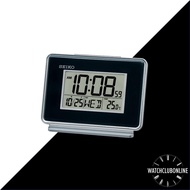 [WatchClubOnline] QHL068K Seiko Table Clock Digital Quartz Alarm Light Thermometer QHL068 QHL-068 QHL-068K