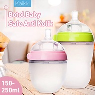 Kaikki Baby Pacifier Baby Milk Bottle Silicone Pacifier Bottle 150ml/250ml wide neck Baby Milk Bottle Baby Safe Anti Colic