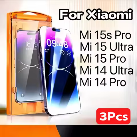 3Pcs XIAOMI Mi 15Ultra 14Ultra 15S pro 14 15 Pro Ultra Screen Protector No Dust Easy Install Kit Not