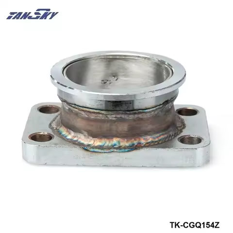 T3 2.5" V-Band Flange 4Bolt Adaptor For Toyota Acura BMW Honda Nissan TK-CGQ154Z