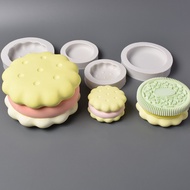 birthday cake topper cookie cutter Net red emoji cake mold 4 inch 6 inch net red small round biscuit